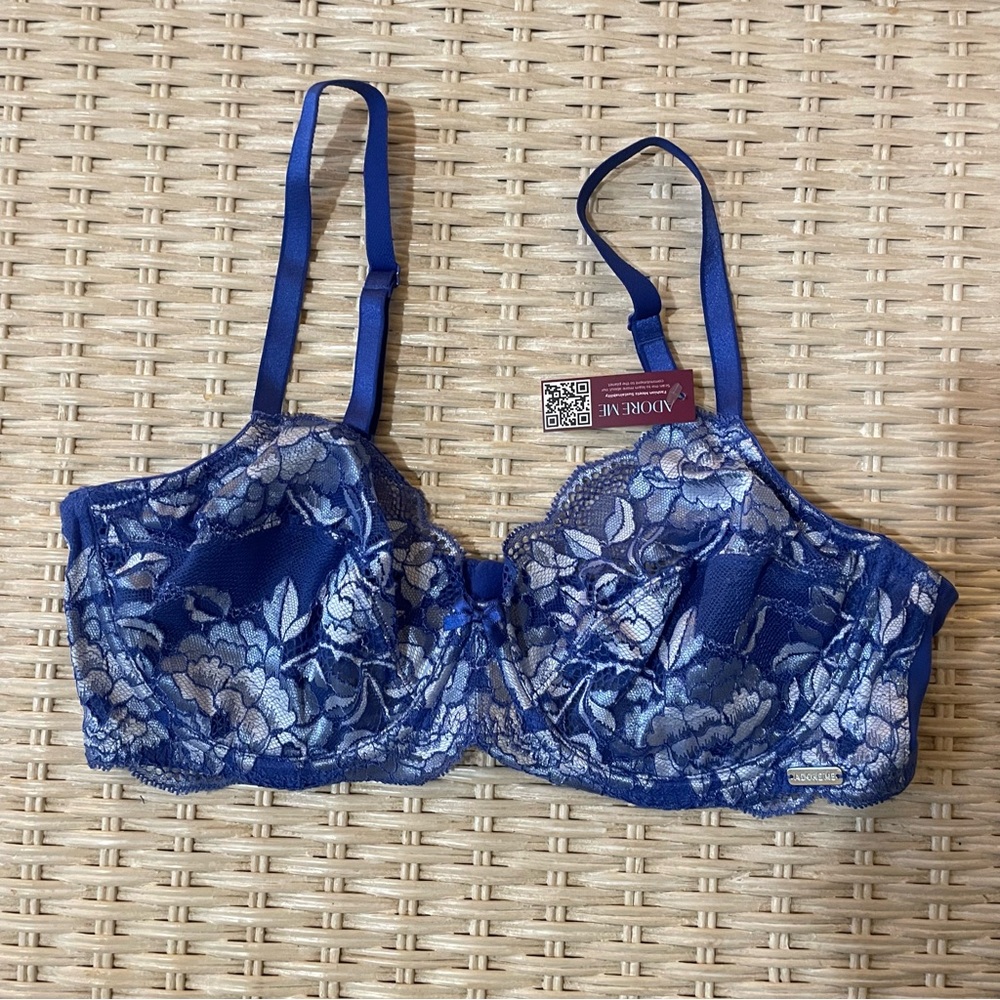 NWT Adore Me Sheer Underwire Bra